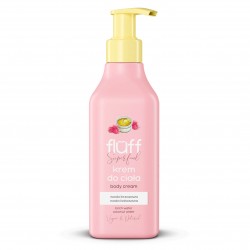 FLUFF Body Cream - Creme Brulee with Rasberries 200ml