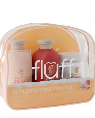 FLUFF Body Care Set - Gingerbread Coctail 3pcs