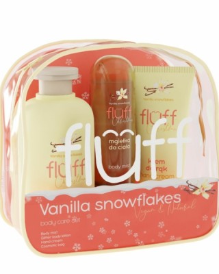 FLUFF Body Care Set - Vanilla Snowflake 3pcs