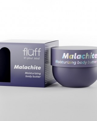 FLUFF Body Butter - Energizing Body Balm with Malachite 150ml