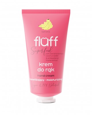 FLUFF Antibacterial Hand Cream - Banana 50ml