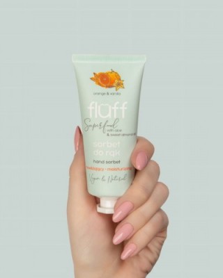 FLUFF Moisturising Hand Sorbet - Orange & Vanilla 50ml