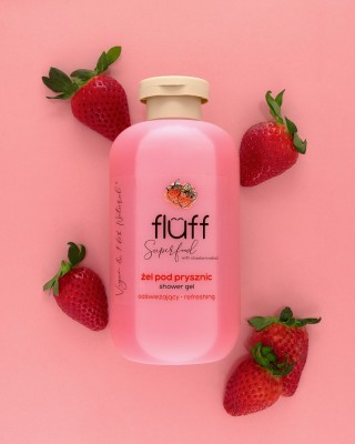 FLUFF Refreshing Shower Gel - Strawberry 500ml