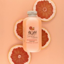 FLUFF Anti Cellulite Shower Gel - Peach &  Grapefruit 500ml