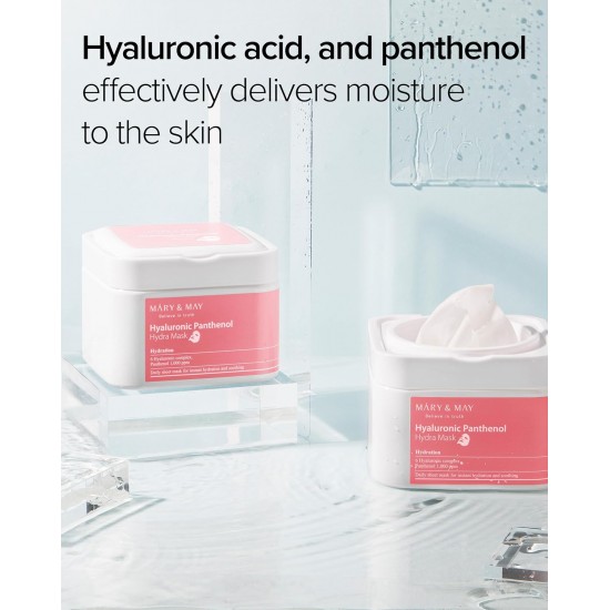 Mary&May - Hyaluronic Panthenol Hydra Mask 30pcs.