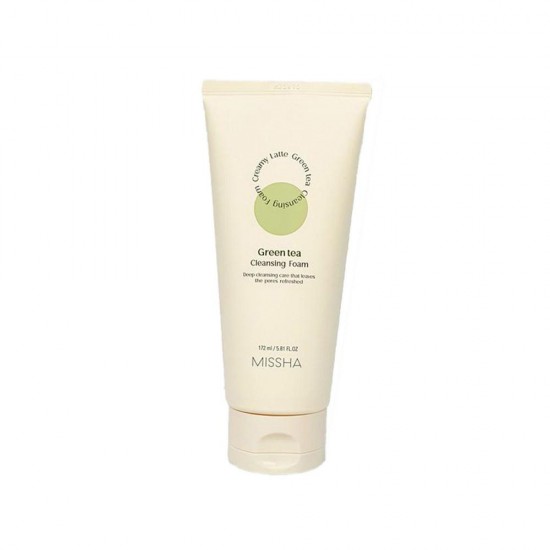 MISSHA Cleansing Foam - Green Tea Creamy Latte 172ml