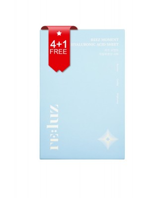 RE:LUZ Hydrogel Sheet Mask - Hyaluronic Acid 5τεμ