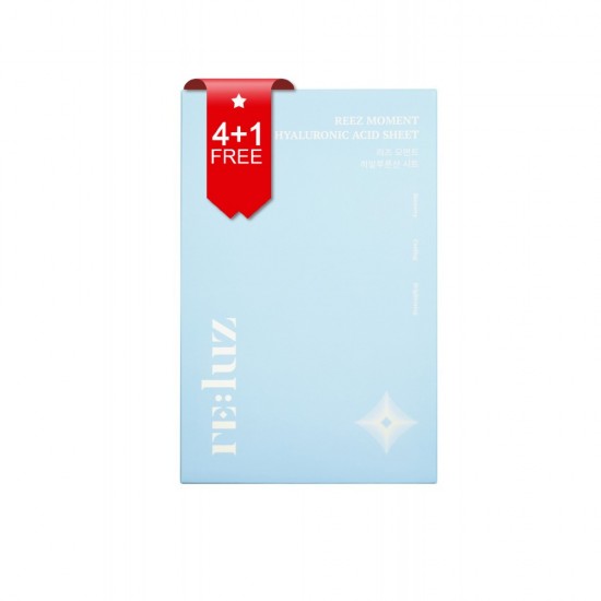 RE:LUZ Hydrogel Sheet Mask - Hyaluronic Acid 5τεμ