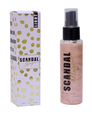 SCANDAL BEAUTY illusion Prep-Set-Glow Σπρέι προετοιμασίας και Σεταρiσματος Λάμψης - Light 50ml