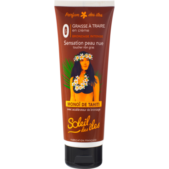 SOLEIL DES ILES Body Cream Intensive Tanninig With Monoi De Tahiti SPF0 - Des Iles 125ml